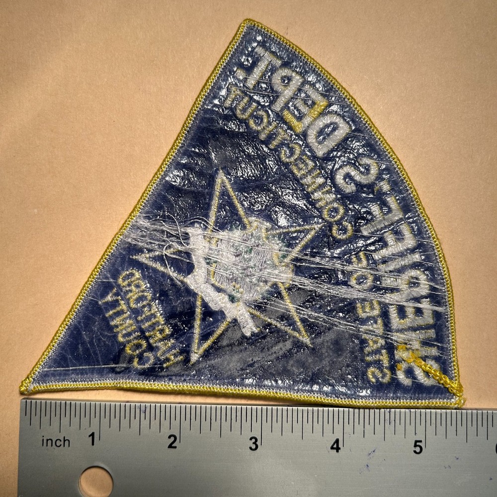 Hartford County Connecticut CT Sheriff's Dept. patch