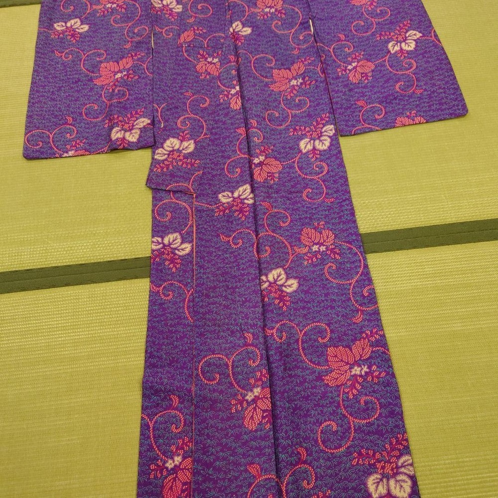 Bespoke genuine antique two-length sleeve small pattern lining original work