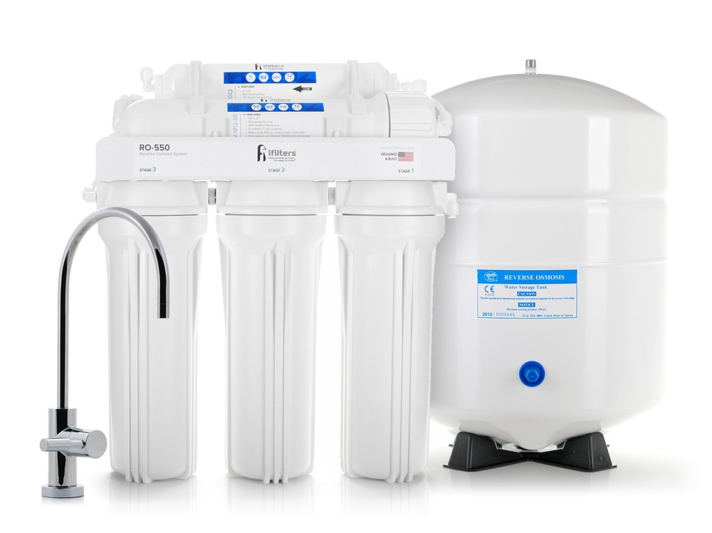 Reverse Osmosis System & Whole House Water Softener Package for 1-3 Bathrooms