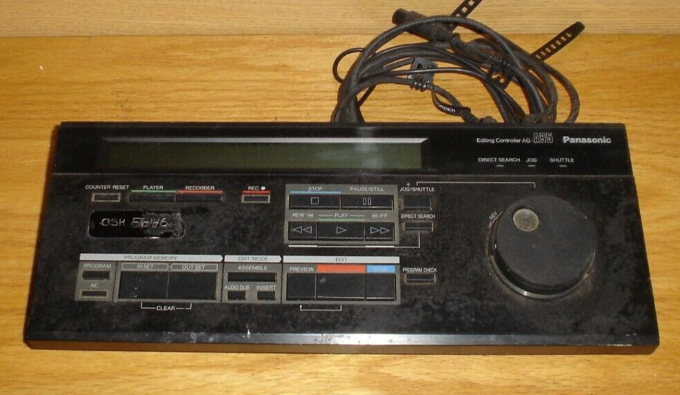 Panasonic AG-A95 Editing Controller Video Edit Control