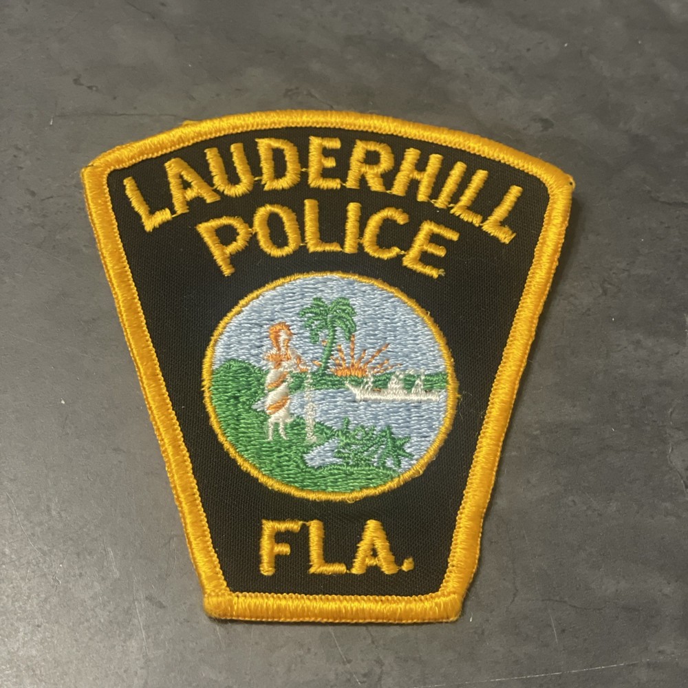 Lauderhill FL Police Patch -243