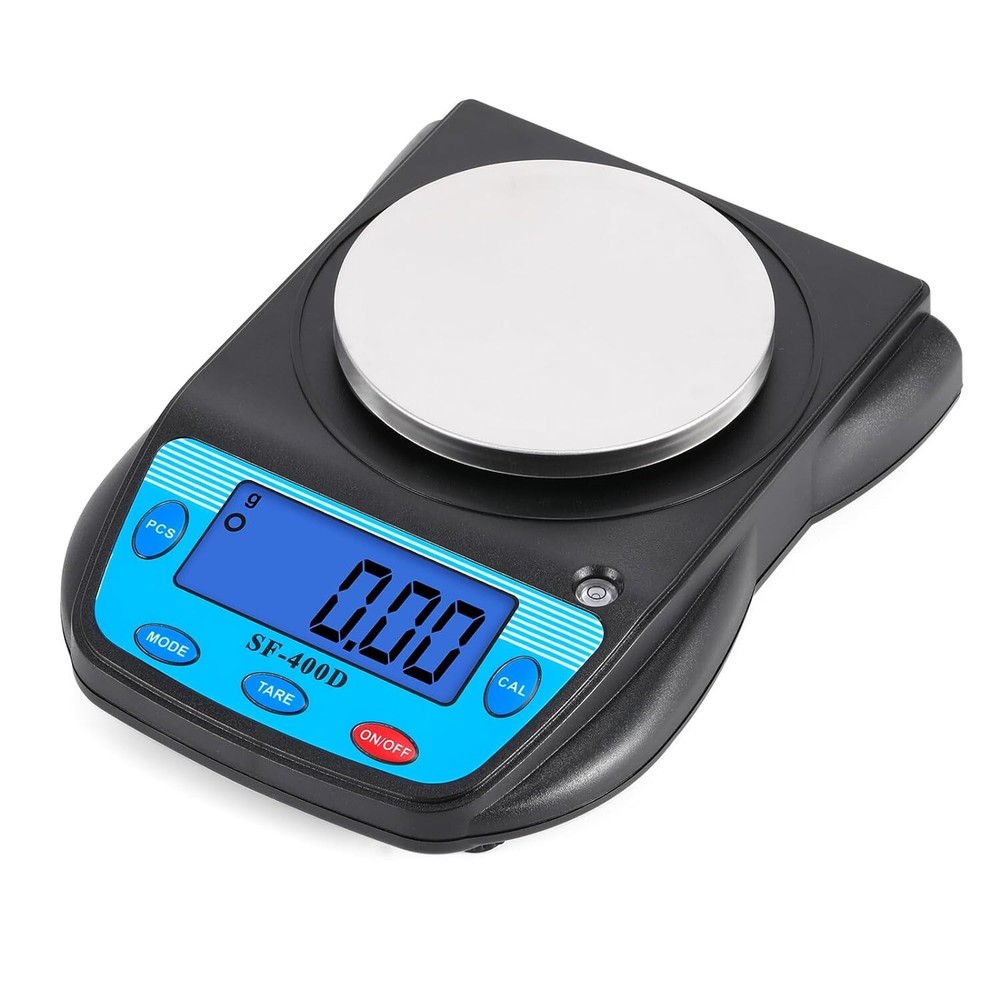Compact Electronic Analytical Balance with Tare and Auto Shut-Off Features