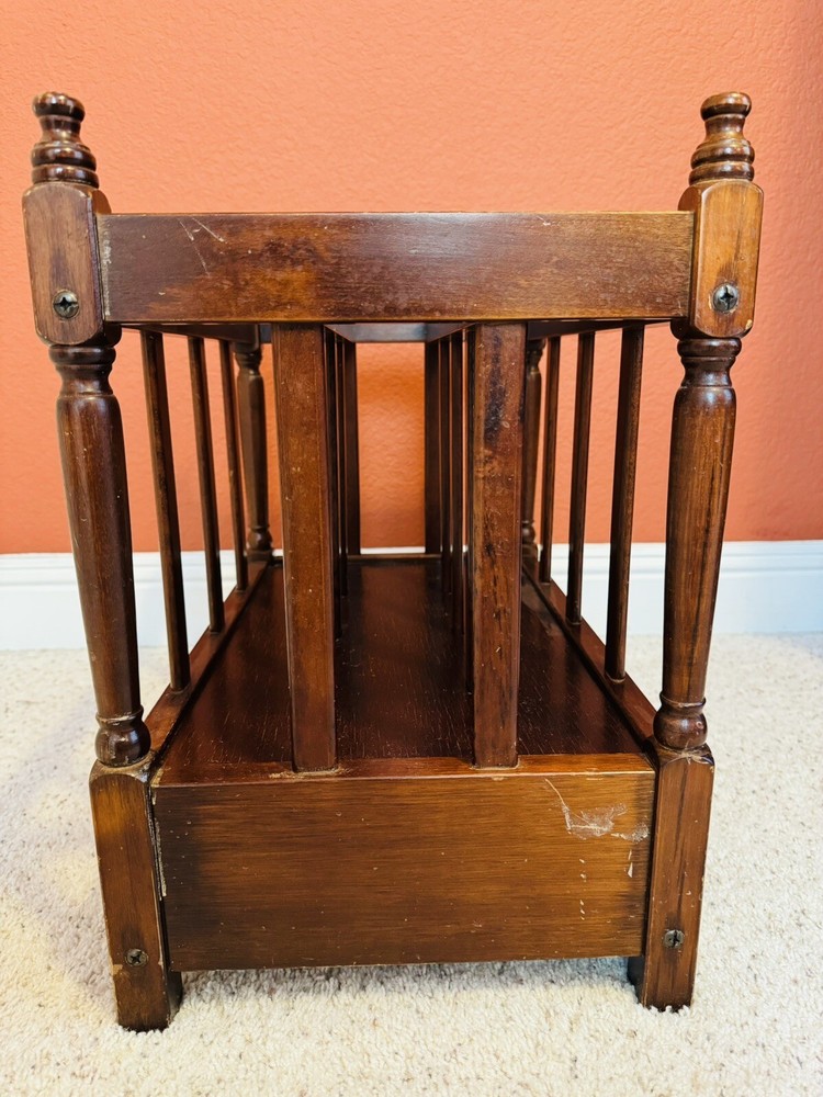 Bombay Company Solid Wood Magazine Rack Drawer