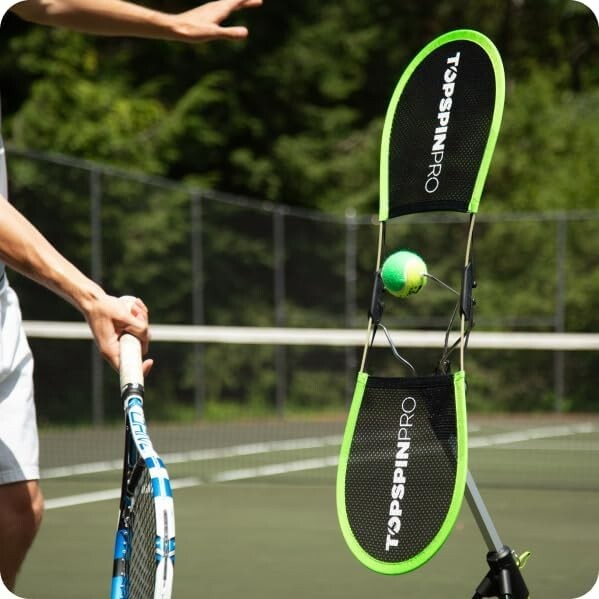 Tennis Training Aid, Learn Topspin in 2 Minutes a Day