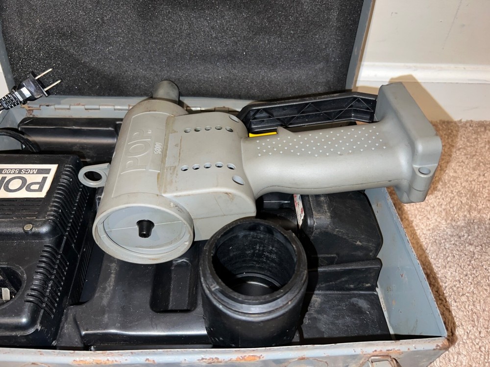 POP MCS 5800 Battery Powered Rivet Tool 1900Lb. Pull Force 25/32" Stroke