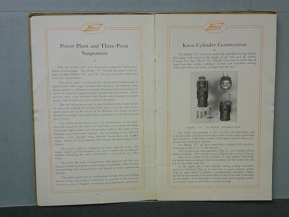 1909 Knox Sales Catalog