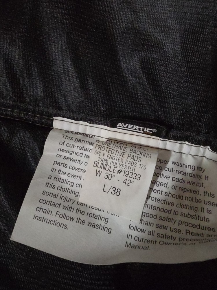 Stihl chainsaw protective chaps - CAMO Color