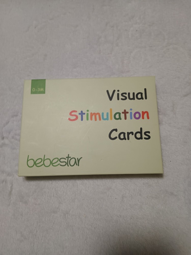Bebestar Visual Stimulation Cards For 0-3 Months