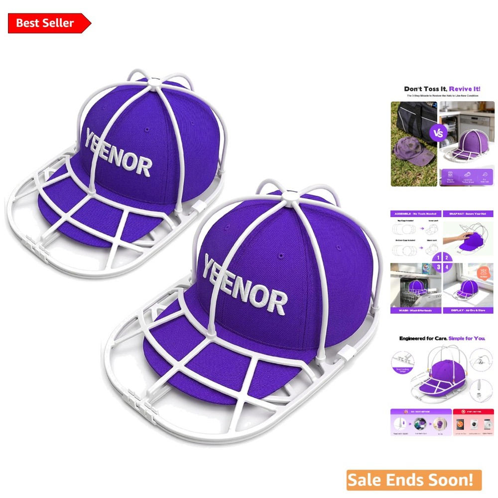 Structured Cap Shaper and Washer Cage – Secure & Space-Saving Storage Solution
