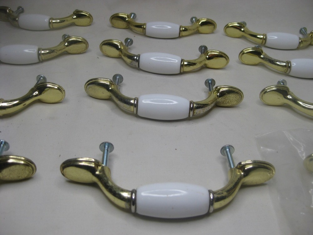 12 3" center P796-W Tranquility handles pulls pull handle lot