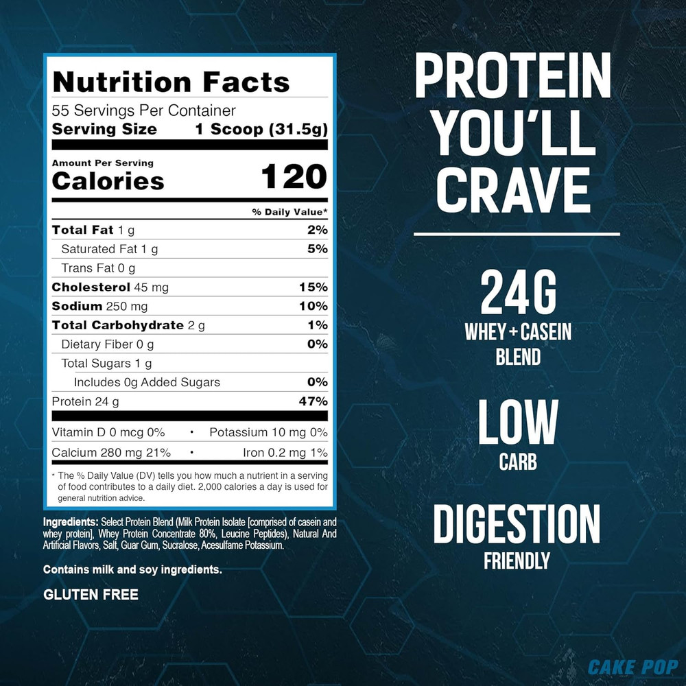 PESCIENCE SELECT PROTEIN Whey + Casein Blend Milk Protein Isolate 55 Servings