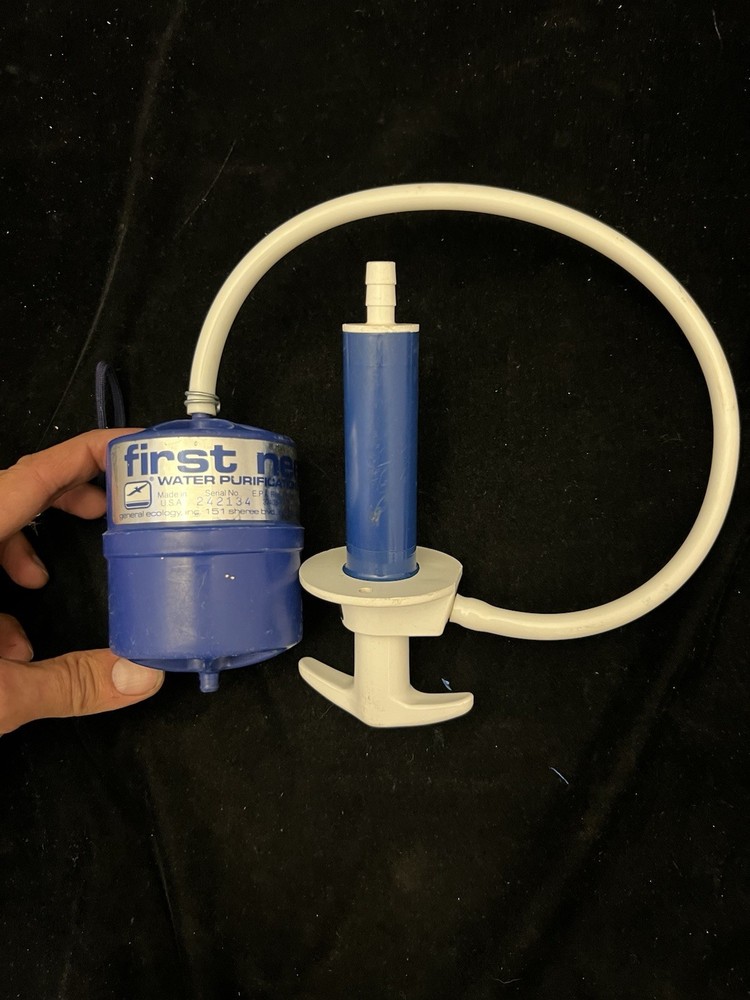 First Need Portable Water Purifier Microfilter Filter Pump Purification System