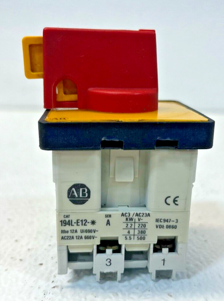 Allen-Bradley 194L-E12-* SER A Disconnect