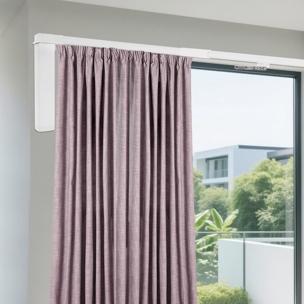 13ft Remote Control Automatic Open/Close Electric Drapery Curtain Track Rod
