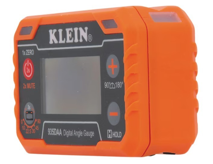 Klein Tools Digital Angle Gauge with Angle Alert, Water and Dust Resistant