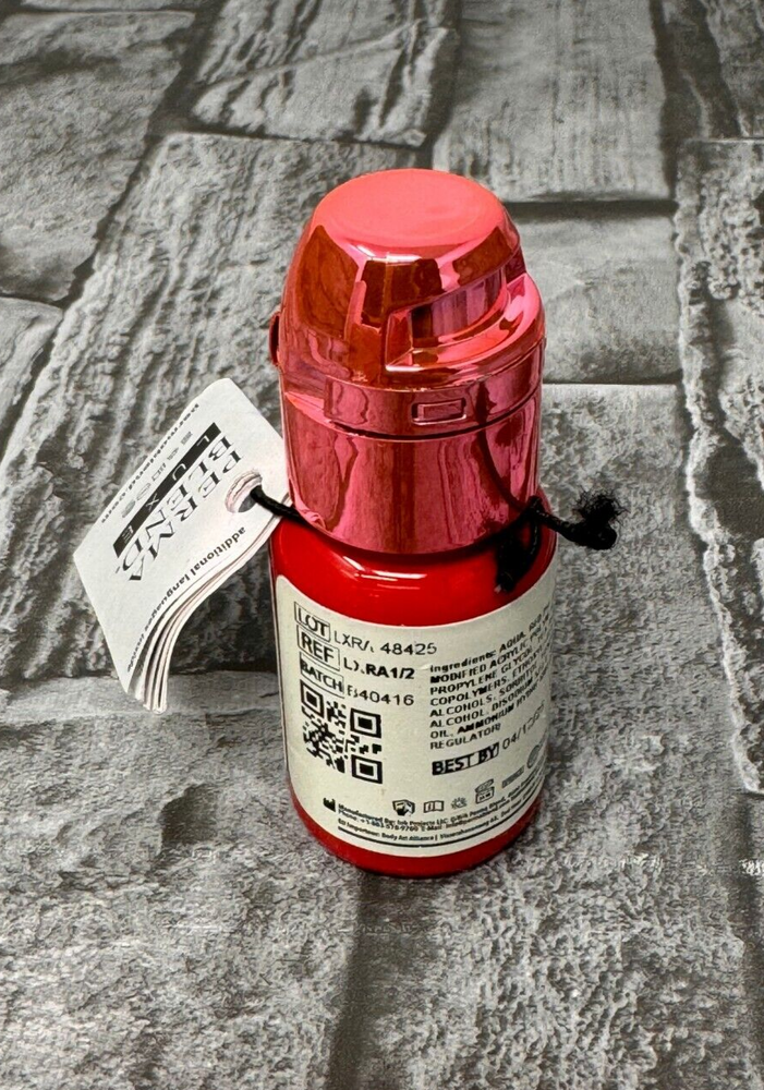 Perma Blend Luxe RED APPLE - Permanent Makeup Microblading 0.5 OZ/15 ML