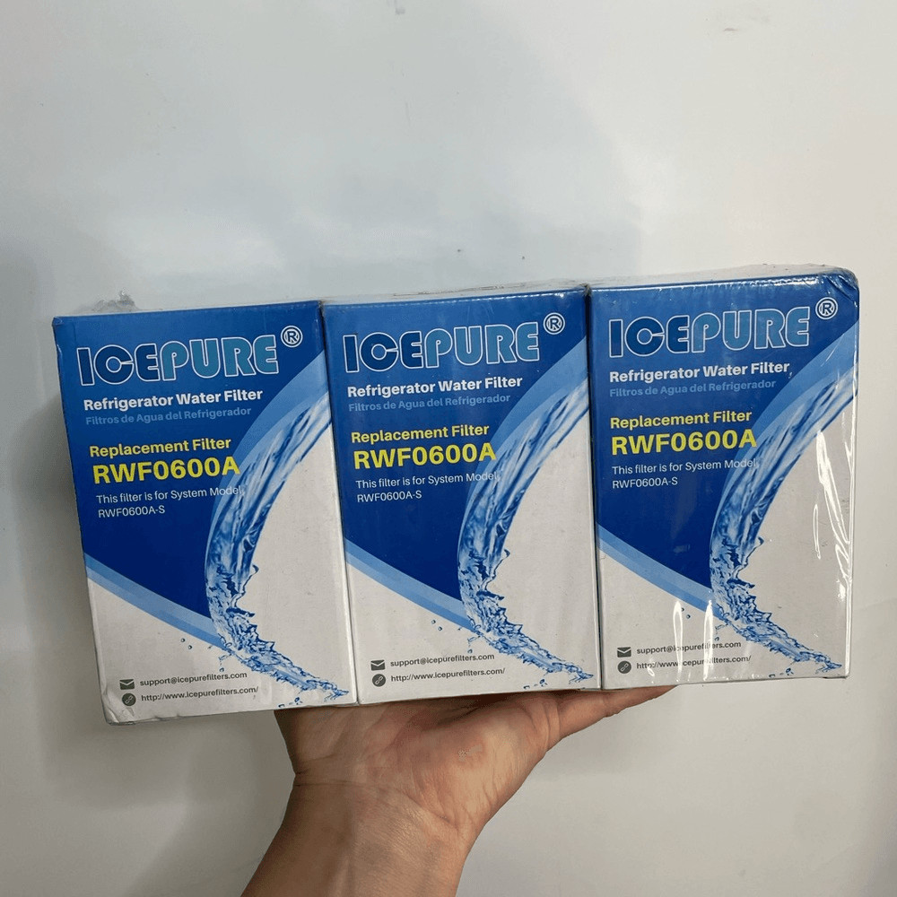 Ice Pure Water Filter Replacement- 3 Pack- New
