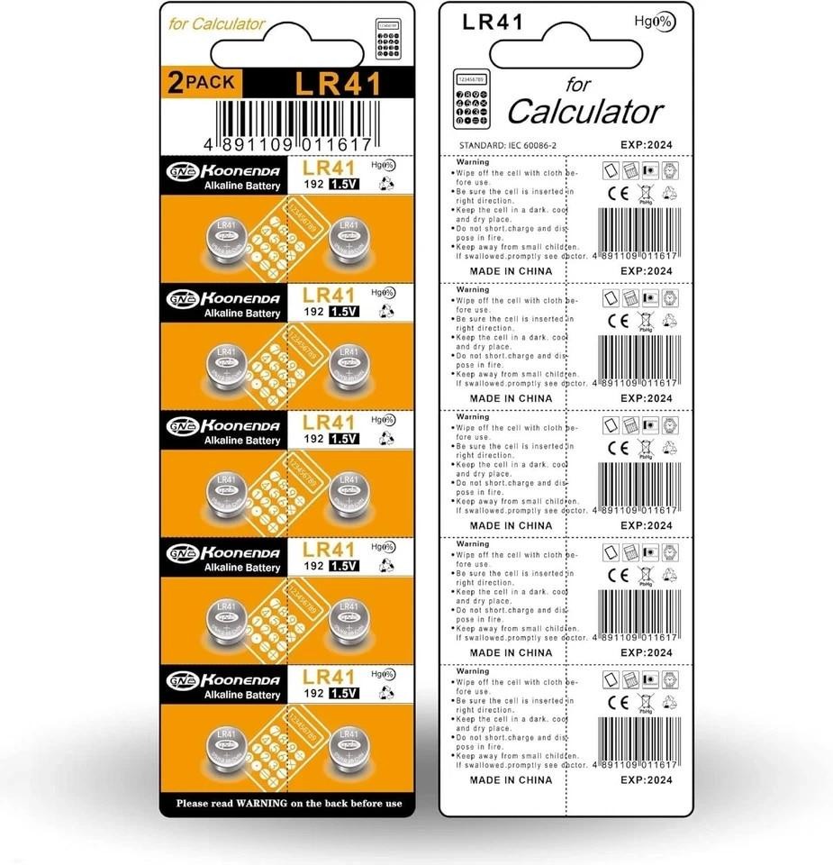 80 Assorted Super Alkaline Button Batteries Coin Cell Set Watch Calculator Ag