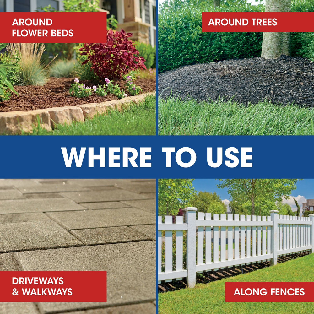 NEW Roundup 24 oz Ready-to-Use Weed & Grass Killer Fast Acting