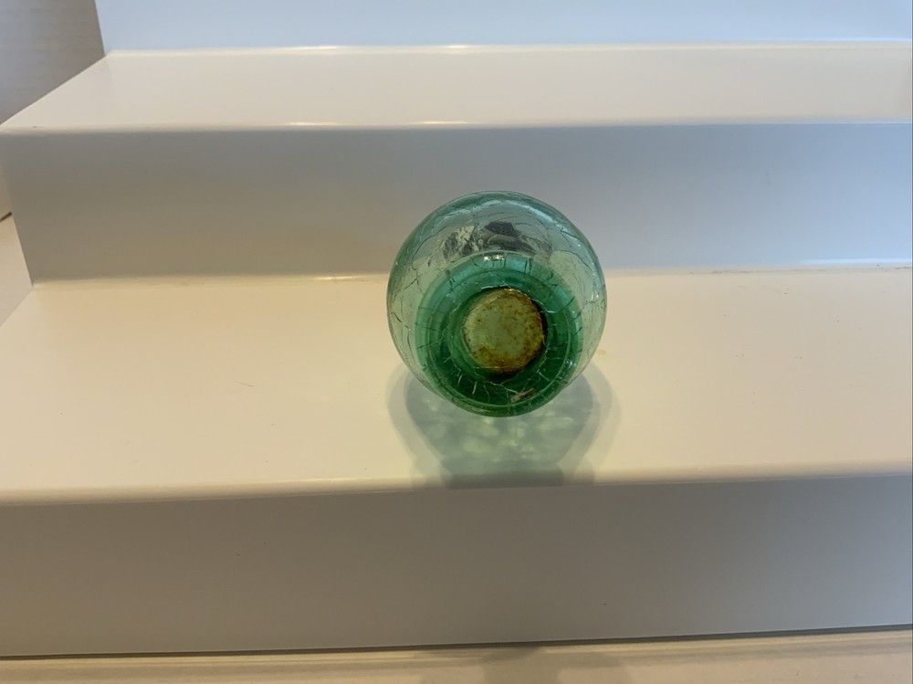 Vintage Perfume Bottle 4 1/4” Atomizer Empty