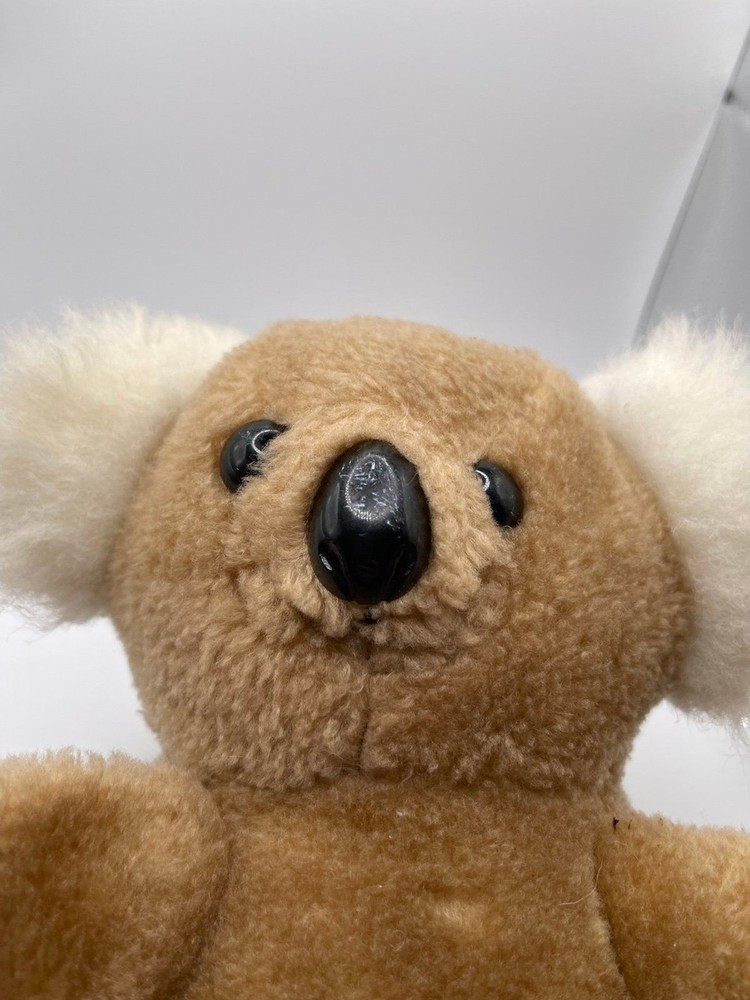 Vintage tan koala stuff animal