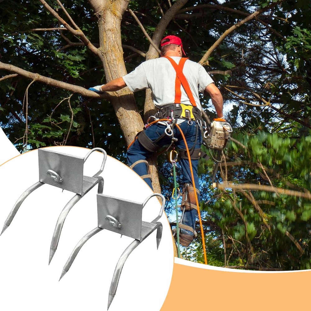 Tree Climbing Spikes For Tree Work Secure Fit Portable Gear Equipment Tree