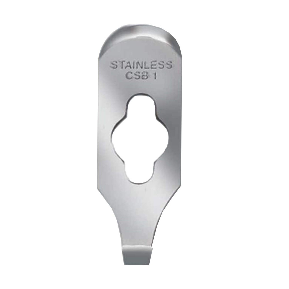 CS6 Soft Grip Contour Scraper Set with 6 Blades and Blade File