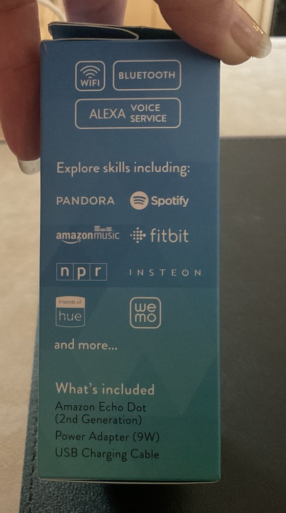 Amazon Echo Dot 2nd Generation Smart Speaker Alexa Enabled - Black - Never Used
