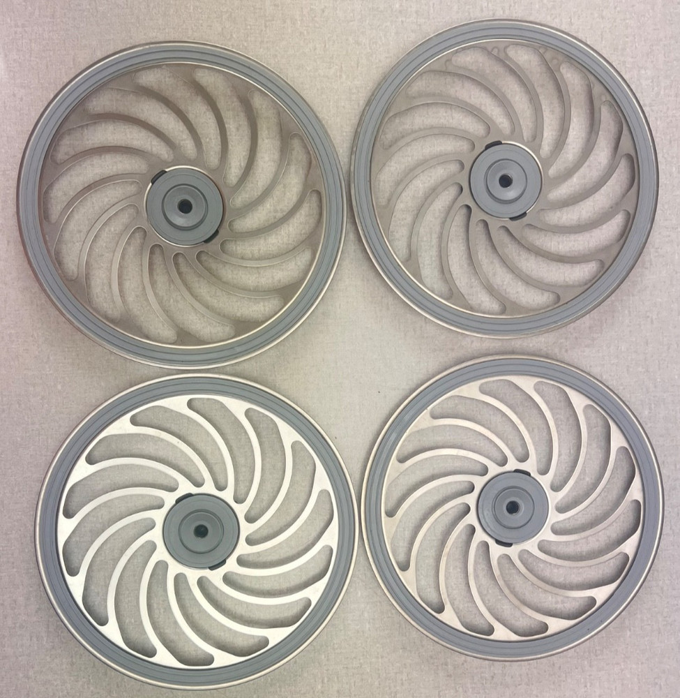 AESCULAP (2) Sterilization Containers (4) Filter Plates