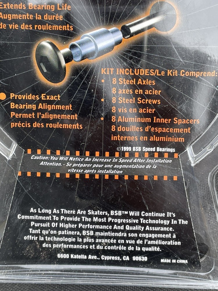 BSB Single Axle System Kit 106931 5 Sets