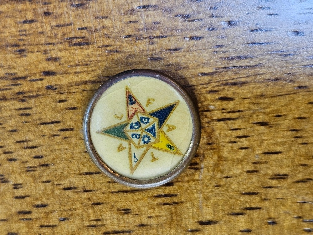 Vintage Shrine pin Masonic Freemason Unknown 1784 1896