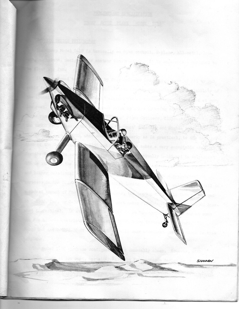 Preliminary Specification Thorp Sport Plane Model T-18