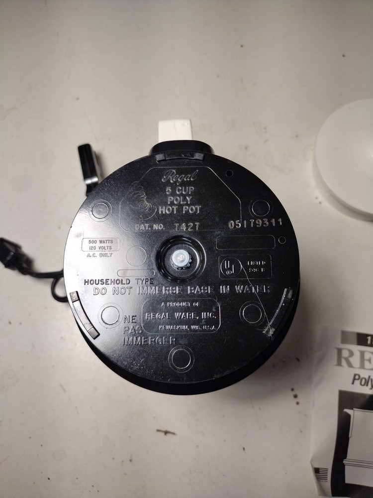 REGAL POLY HOT POT 5 CUP 25 OZ CORNFLOWER