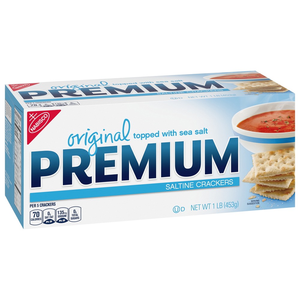 (3 pack) Original Saltine Crackers, 1 - 16 oz Box