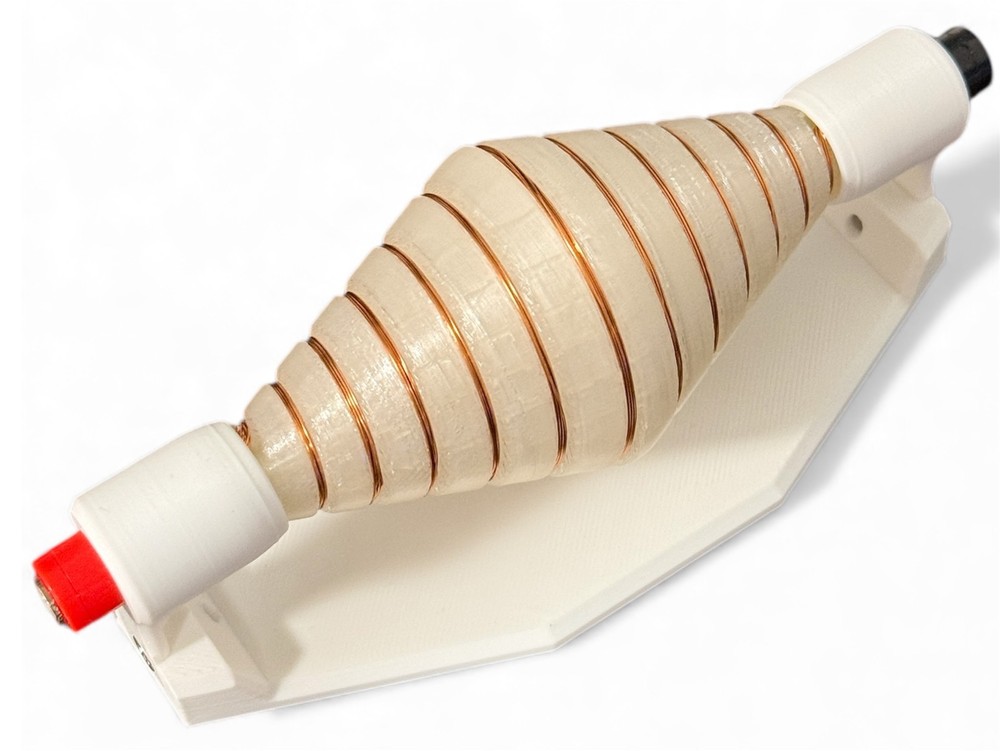 Fibonacci coil module, electroculture coil