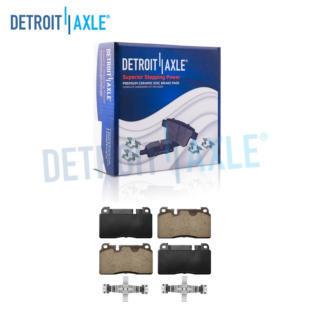 Front Ceramic Brake Pads for 2013 2014 2015 2016 2017 Audi Q5
