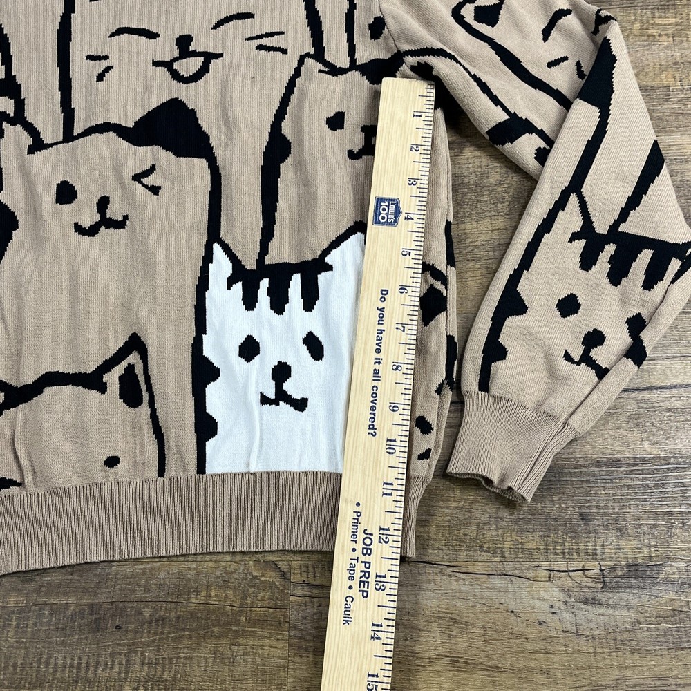 Lizette Collection Pullover Cat Sweater Women’s Size S