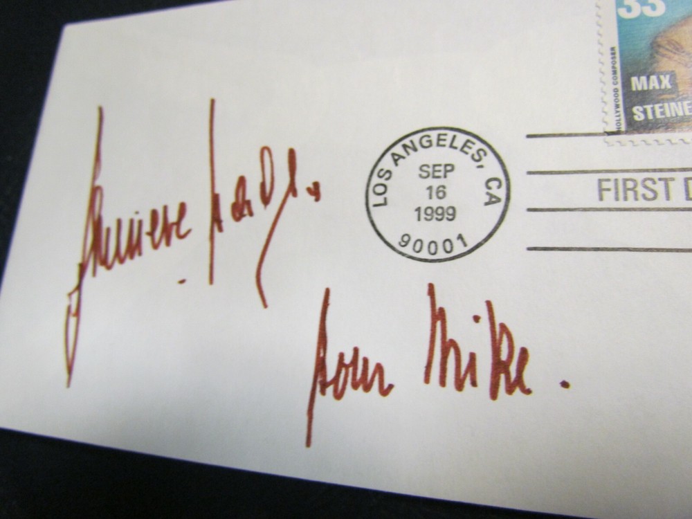 Genevieve Page Signed Autographed 1st First Day Cover Envelope