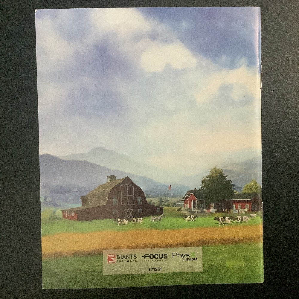 Farming Simulator PS3 PlayStation 3 Instruction Manual Only