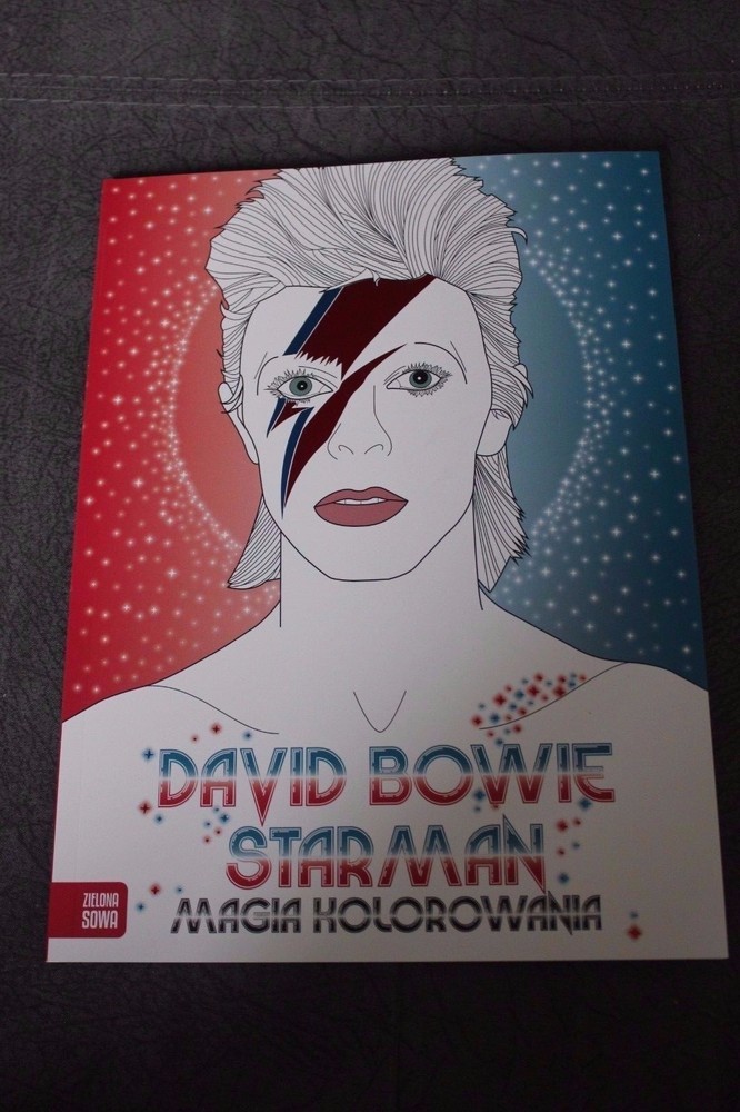 David Bowie Starman Colouring Book