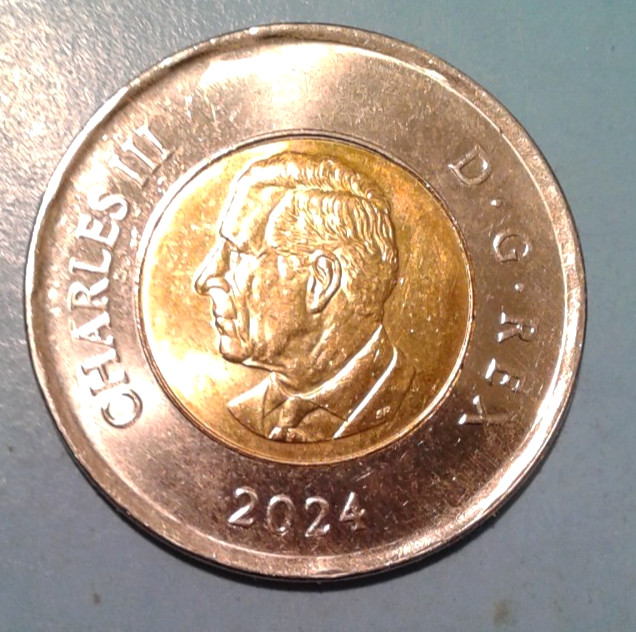 Canada 2 Dollars coin 2024.