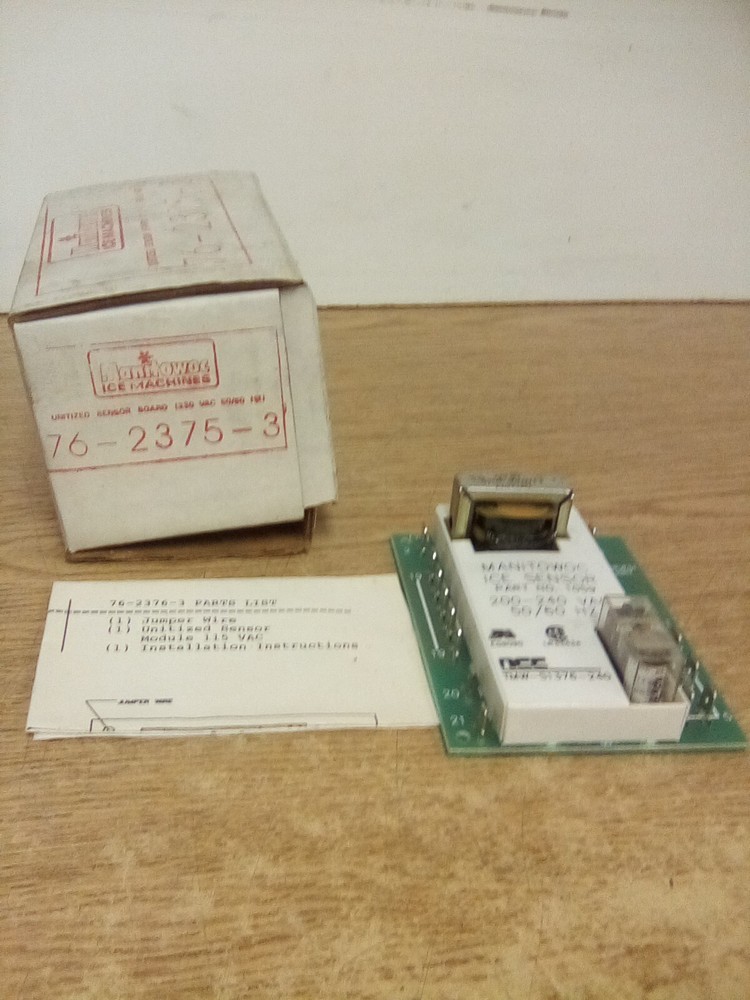 Manitowoc 76-2375-3 Unitized Sensor Board  230Vac 50/60Hz