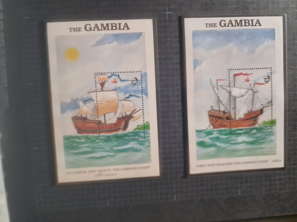 GAMBIA 1988 SG MS832 EXPLORATION MNH