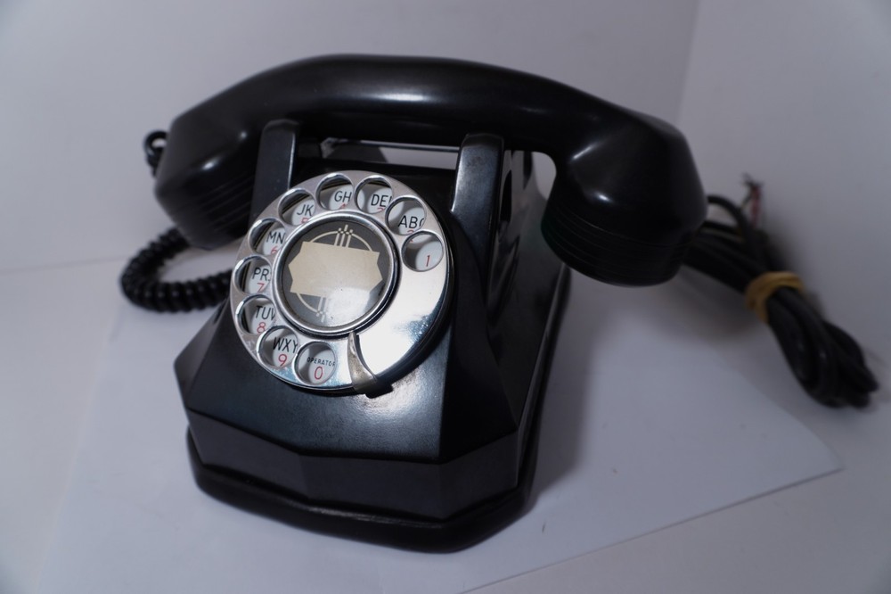 Original AUTOMATIC ELECTRIC BAKELITE A/E 40 Phone in Good Cond. & Tested Working