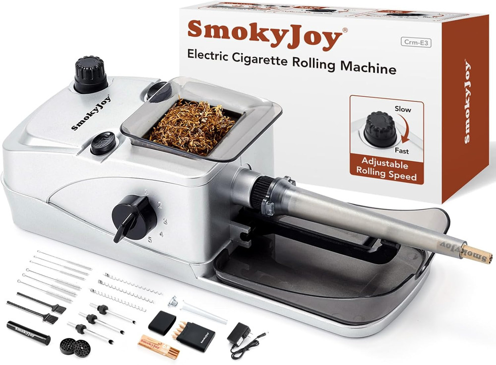 Cigarette Rolling Machine, Electric Pre Roll Machine, Automatic Preroll Cone Loa