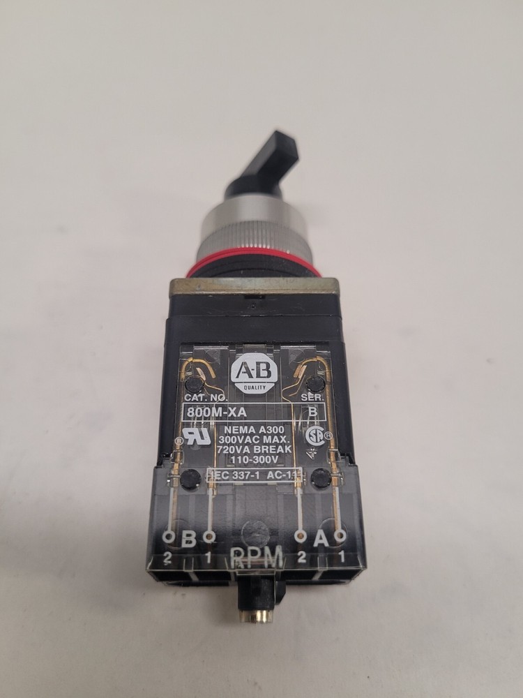Allen Bradley 800MR-JH2BLA Selector Switch