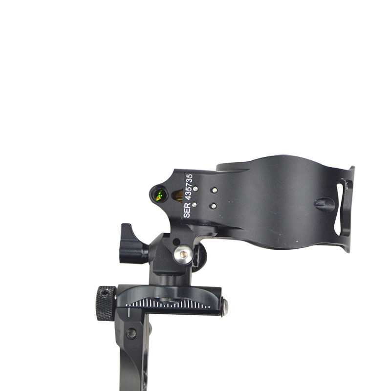 Archery Compound Bow Sight Lock Micro 5 Pin .019" Adjustable Long Pole Hunting