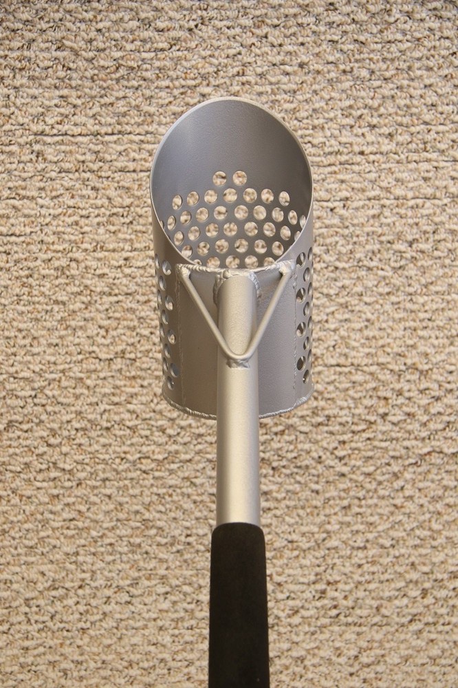 Two handle Perforated Aluminum Sand Scoop