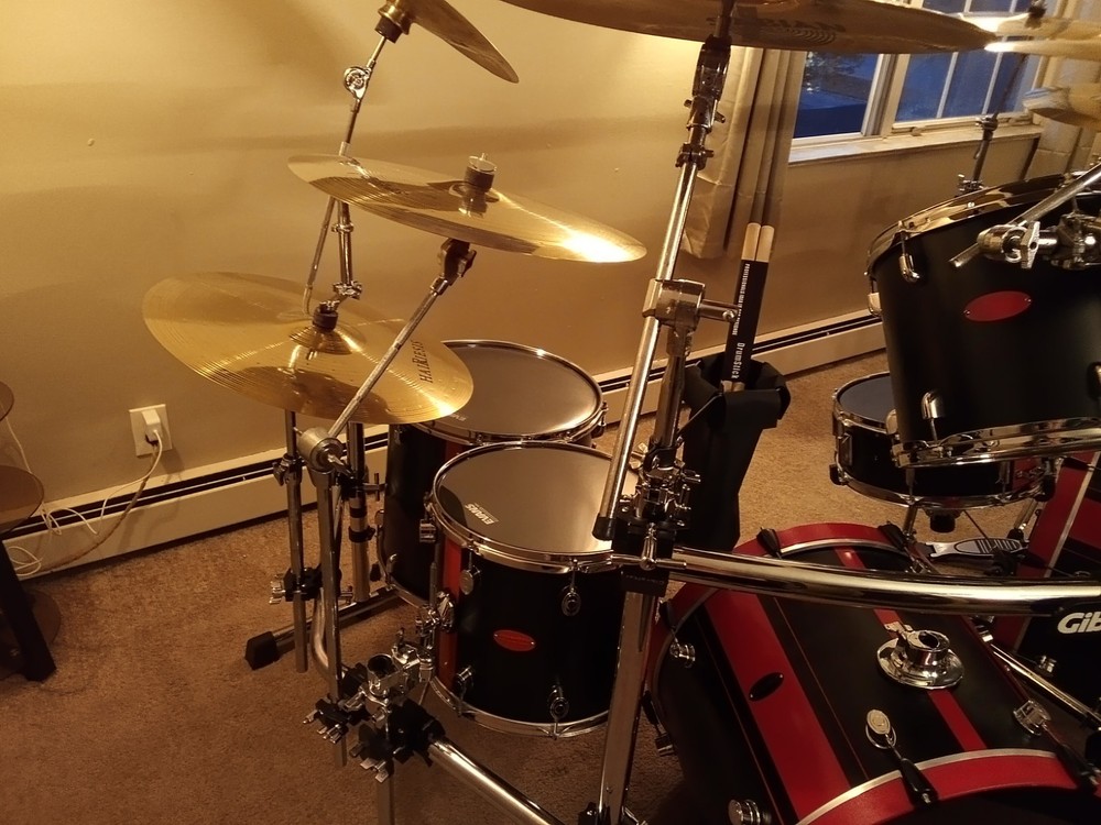 Full 8pc Pdp Custom Kit And Gibraltar Rack