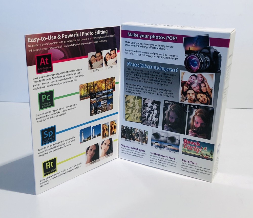 Photo Tools 2 PC Software Brand New Sealed